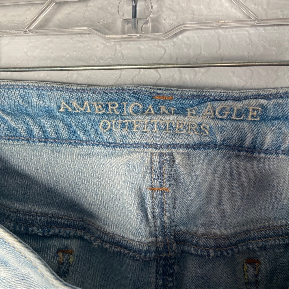 American Eagle Super Stretch Destroyed Jeans 10R - Picture 7 of 10